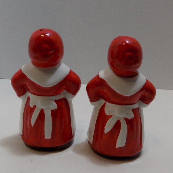 Vintage Black African Americana Cooks Chefs Salt and Pepper Shakers - Picture 2 of 6